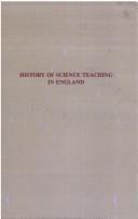 Cover of: History of science teaching in England by D. M. Turner