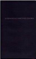 International narcotics control by L. E. S. Eisenlohr