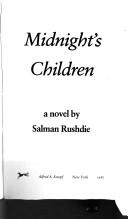 Cover of: Midnight's children by Salman Rushdie