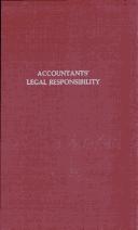 Accountant's legal responsibility by Levy, Saul