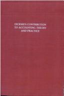 Cover of: Dicksee's Contribution to accounting theory and practice by Lawrence Robert Dicksee