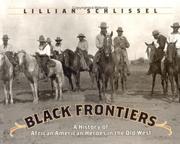 Cover of: Black Frontiers by Lillian Schlissel