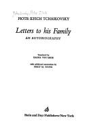 Cover of Letters to his family