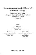 Cover of: Immunopharmacologic effects of radiation therapy