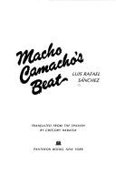 Cover of: Macho Camacho's beat