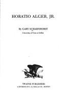 Cover of: Horatio Alger, Jr.