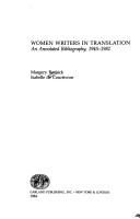 Women writers in translation by Margery Resnick