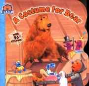 Cover of: A costume for Bear