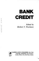 Cover of: Bank credit