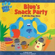 Cover of: Blue's snack party by Sarah Landy, Sarah Landy