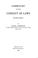 Cover of: Commentary on the conflict of laws