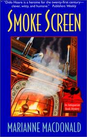Cover of: Smoke Screen (Antiquarian Book Mysteries)