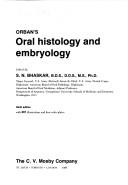 Oral histology and embryology by Balint J. Orban