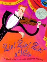 Cover of: Zin! Zin! Zin! A Violin (Aladdin Picture Books) by Lloyd Moss