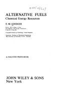 Cover of: Alternative fuels: chemical energy resources