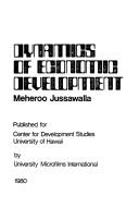 Cover of: Dynamics of economic development