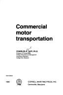 Cover of: Commercial motor transportation