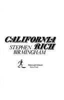 Cover of: California rich