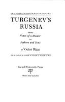 Cover of: Turgenev's Russia by Victor Ripp