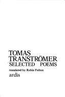 Selected poems by Tomas Tranströmer