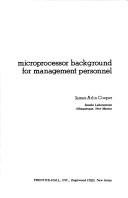 Cover of: Microprocessor background for management personnel