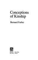 Cover of: Conceptions of kinship