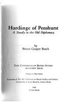 Cover of: Hardinge of Penshurst: a study in the old diplomacy