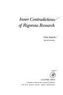 Cover of: Inner contradictions of rigorous research by Chris Argyris