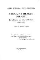 Cover of: Straight hearts' delight: love poems and selected letters, 1947-1980