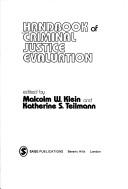 Cover of: Handbook of criminal justice evaluation