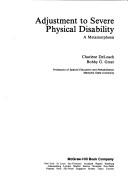 Cover of: Adjustment to severe physical disability: a metamorphosis