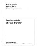 Cover of: Fundamentals of heat transfer
