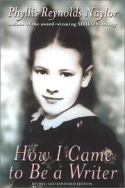 Cover of: How I came to be a writer by Jean Little