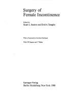 Cover of: Surgery of female incontinence