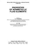 Cover of: Properties of nonmetallic fluid elements