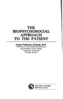 Cover of: The biopsychosocial approach to the patient