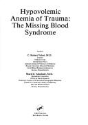 Cover of: Hypovolemic anemia of trauma | C. Robert Valeri