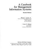 Cover of: casebook for management information systems