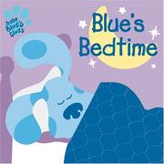 Cover of: Blue's Bedtime: A Cloth Book to Touch and Feel (Blue's Clues)