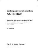 Cover of: Contemporary developments in nutrition
