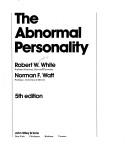 Cover of: The abnormal personality