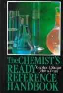 Cover of: Chemical technicians' ready reference handbook