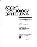 Cover of: Social psychology in the 80s