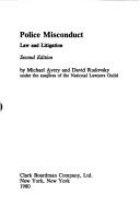 Cover of: Police misconduct by Michael Avery