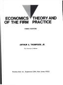 Cover of: Economics of the firm by Arthur A. Thompson