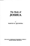 The book of Joshua by Marten H. Woudstra