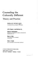 Cover of: Counseling the culturally different: theory and practice