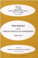 Cover of: Tauberian theory and its applications by A. G. Postnikov