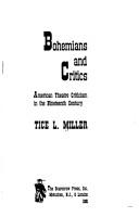 Bohemians and critics by Tice L. Miller