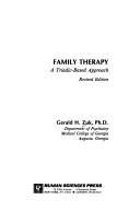 Cover of: Family therapy by Gerald H. Zuk
